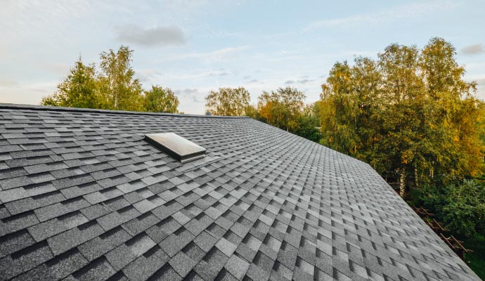 A clean fresh roof