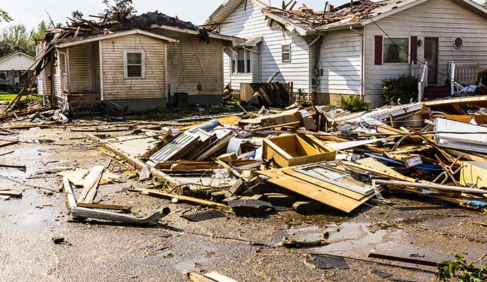 Storm Damage Assessment in Little Rock