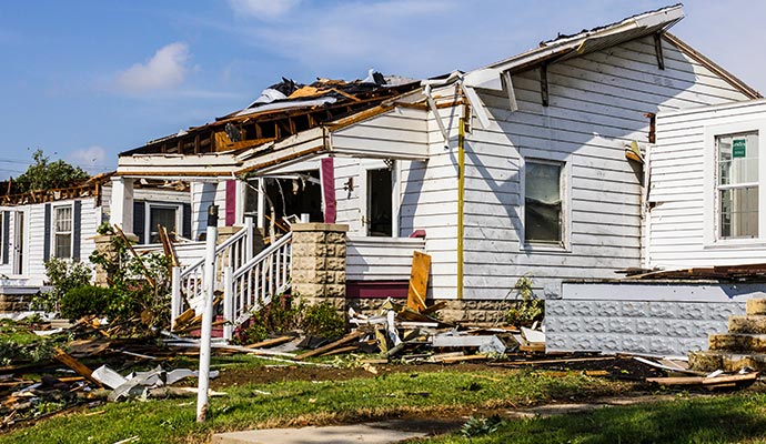 Type of Storm Damage in Little Rock & Conway